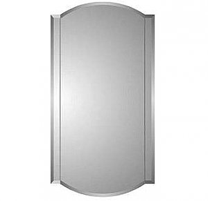 Betelgeuse Beveled Twin Arch Double Mirror Medicine Cabinet 44-2-30